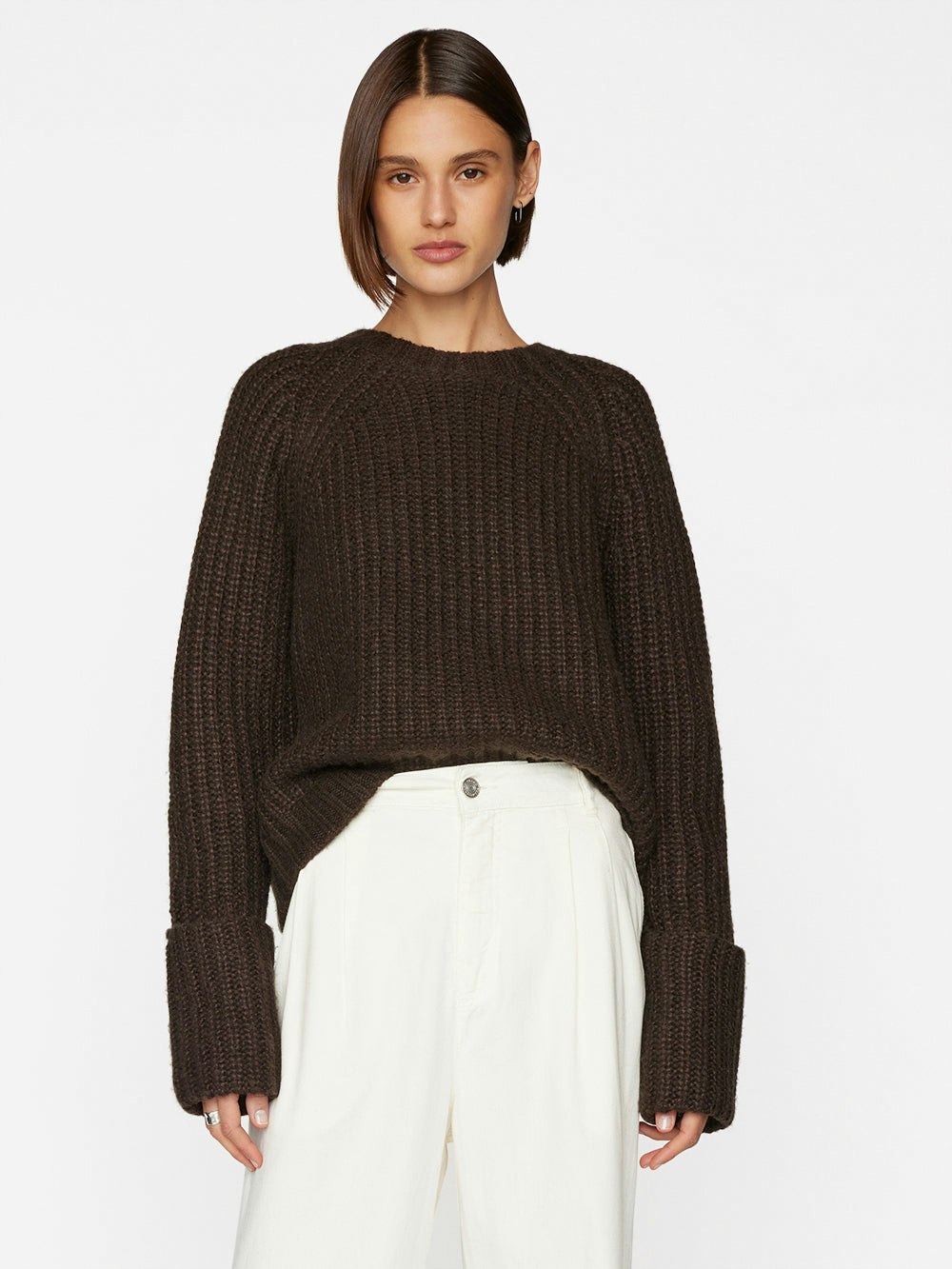 sweater front view